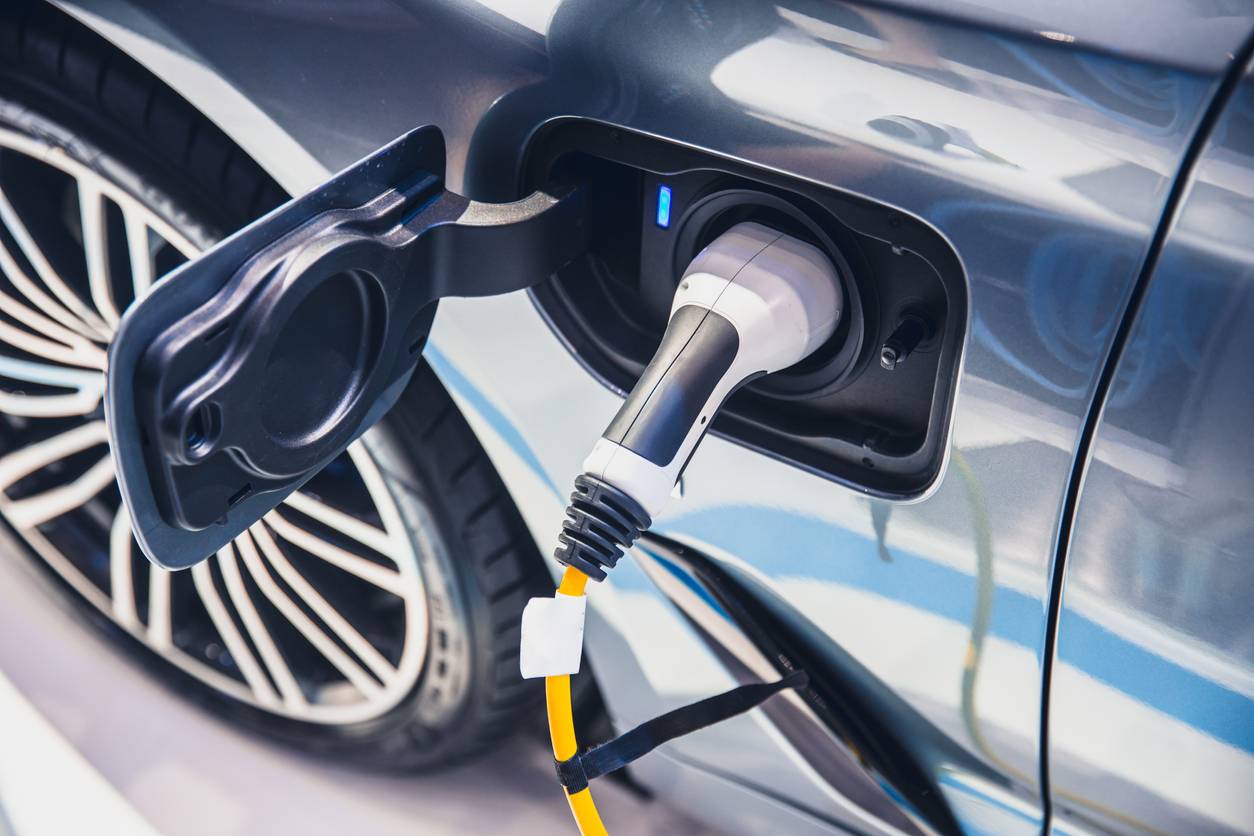 Voiture électrique charge